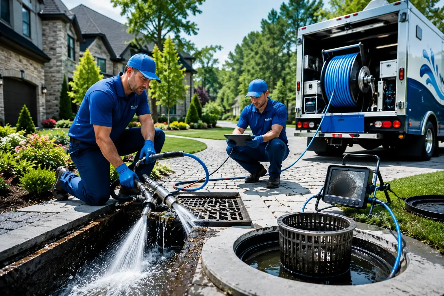 Local outdoor drain cleaning professionals in Weatogue, CT